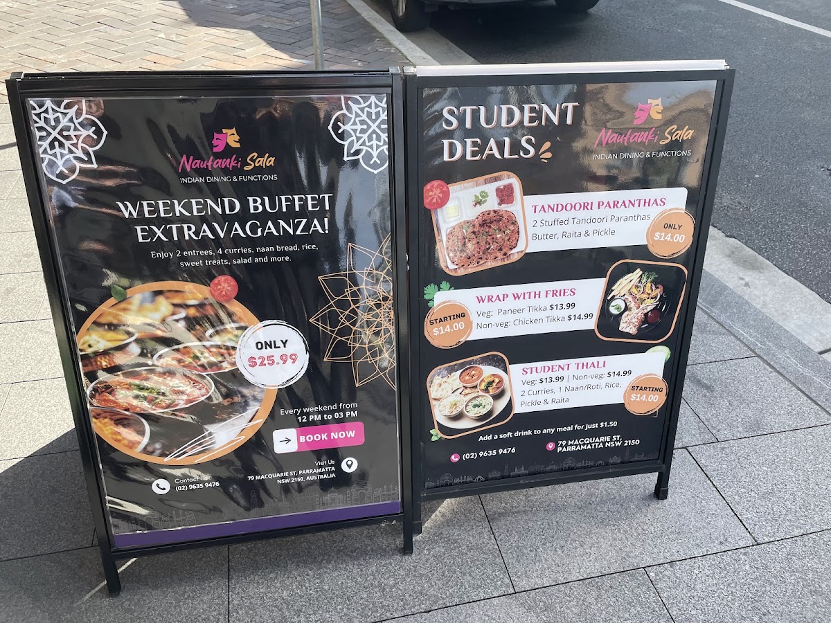 Menu Nautanki Sala Indian Restaurant-4